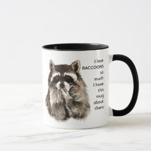 Ik hou zo veel van RACCOONS dat ik de Mok van het 