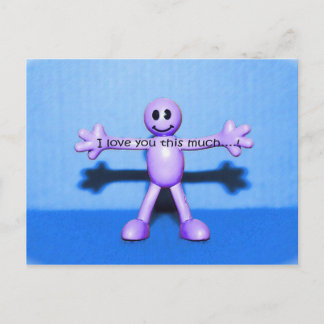 Ik hou zoveel van je!!! briefkaart