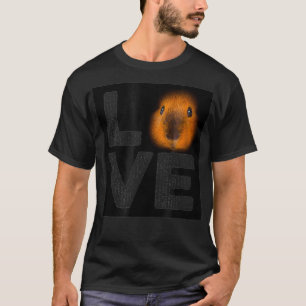 Ik hou zoveel van mijn cavia hes het Schattigee di T-shirt