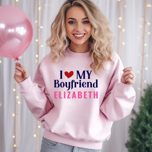 Ik hou zoveel van mijn vriend! Custom White Trui