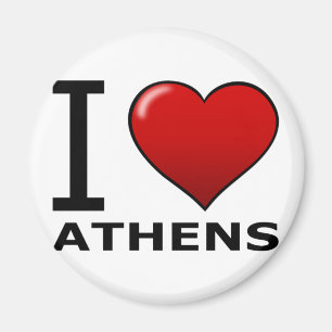 IK HOUD VAN ATHENEN, GA - GEORGIË MAGNEET