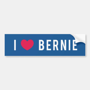 Ik houd van Bernie Bumpersticker