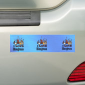 IK HOUD VAN BLUEGRASS-BUMPERSTICKER BUMPERSTICKER (Op auto)
