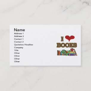 Ik houd van Boeken Visitekaartje