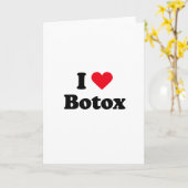 Ik houd van botox kaart (Gele Bloem)