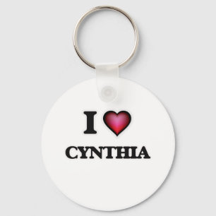 Ik houd van Cynthia Sleutelhanger