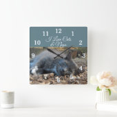 Ik houd van de Klok van de Muur van Katten & van (Huis)