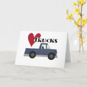 Ik houd van de T-shirts en de Giften van Kaart (Gele Bloem)