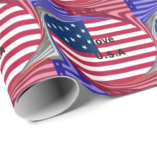 IK HOUD VAN DE VS CADEAUPAPIER (Rol Hoek)