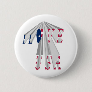 IK HOUD VAN DE VS RONDE BUTTON 5,7 CM
