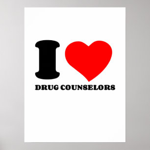 IK HOUD VAN DRUGCONTANTEN POSTER