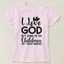 Ik houd van God, maar sommige van zijn kinderen ko