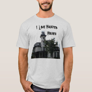 IK HOUD VAN HAUNTED HUUSS T-SHIRT