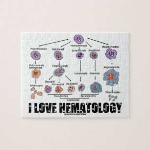 Ik houd van Hematologie (het Geslacht van de Cel Legpuzzel