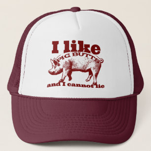 Ik houd van het Bacon van de Uiteinden van het Trucker Pet