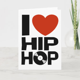 Ik houd van Hip Hop Kaart