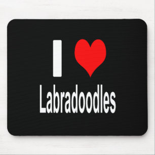 Ik houd van Labradoodles Muismat