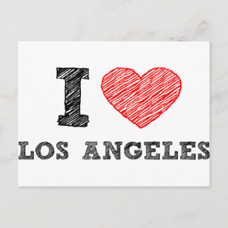 Ik houd van Los Angeles Briefkaart