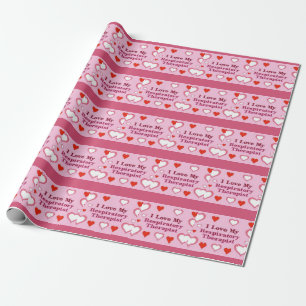 Ik houd van Mijn AdemhalingsTherapeut Cadeaupapier