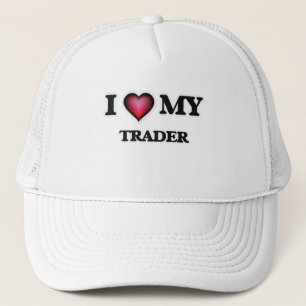 Ik houd van mijn Handelaar Trucker Pet
