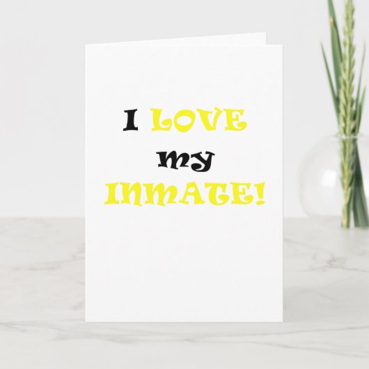 Ik houd van mijn Medebewoner Kaart (Voorkant)