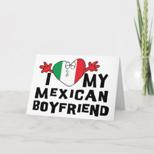Ik houd van Mijn Mexicaanse Vriend Kaart