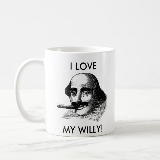 IK HOUD VAN MIJN WILLY! KOFFIEMOK (Links)