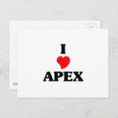 Ik houd van Top Briefkaart (Voorkant / Achterkant)