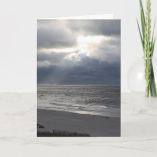 Ik HOUD van U kaart van het strand