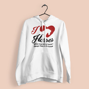 Ik houden van/de Paarden van het Hart Hoodie