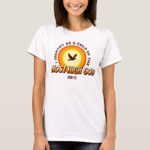 IK IDENTIFICEER HET KIND VAN DE MEEST HOGE GOD- Zo T-shirt