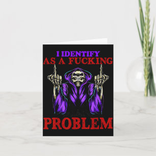 Ik identificeer me als een buitenlands probleem kaart