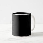 Ik identificeer me als een water tweekleurige koffiemok (Voorkant rechts)