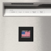 Ik identificeer me als niet-Bidenary Patriot Ameri Magneet (Insitu (Vaatwasser))