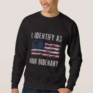 Ik Identificeer Me Als Niet-Bideniaanse Patriottis Trui