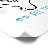 Ik injecteer mezelf met spullen die je zouden dode poster (Hoek)