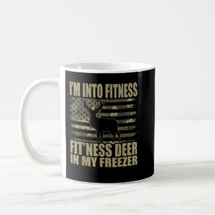 Ik jaag in fitnessness Deer in mijn Freez Koffiemok