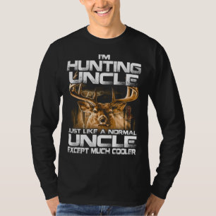 Ik jaag oom — Funny Deer Hunting oom T-Shir T-shirt
