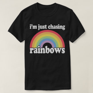 Ik jaag Rainbows Dreamweaver Love Hippie T-Shirt a