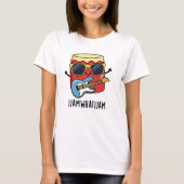 Ik Jam wat ik Jam Funny Music Pun T-shirt (Voorkant)