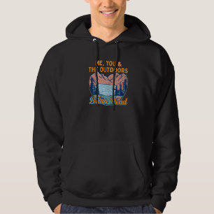 Ik jou en het buitenleven wandelen Brian Head Hike Hoodie