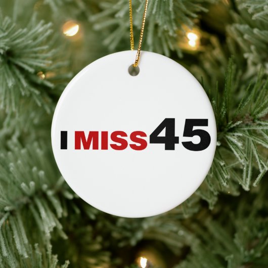 Ik juf 45 keramisch Ornament (Boom)