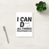 IK KAN ALLE DINGEN BASEBALL DOEN POST-IT® NOTES (Kantoor)