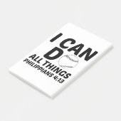 IK KAN ALLE DINGEN BASEBALL DOEN POST-IT® NOTES (Schuin)
