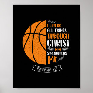 Ik kan alle dingen doen door Christus - Sketll Spe Poster