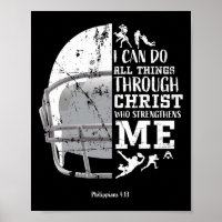 Ik kan alle dingen doen door Christus Voetbal Fili