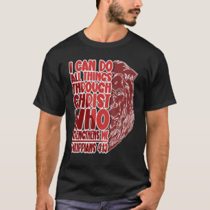 Ik kan alle geweldige dingen doen door Christus di T-shirt