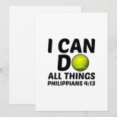 IK KAN ALLE TENNIS FUN DOEN FEESTDAGENKAART (Voorkant / Achterkant)