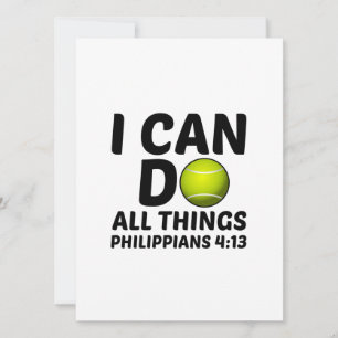 IK KAN ALLE TENNIS FUN DOEN FEESTDAGENKAART