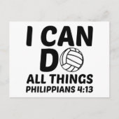 IK KAN ALLEMAAL VOLLEYBAL DOEN BRIEFKAART (Voorkant)